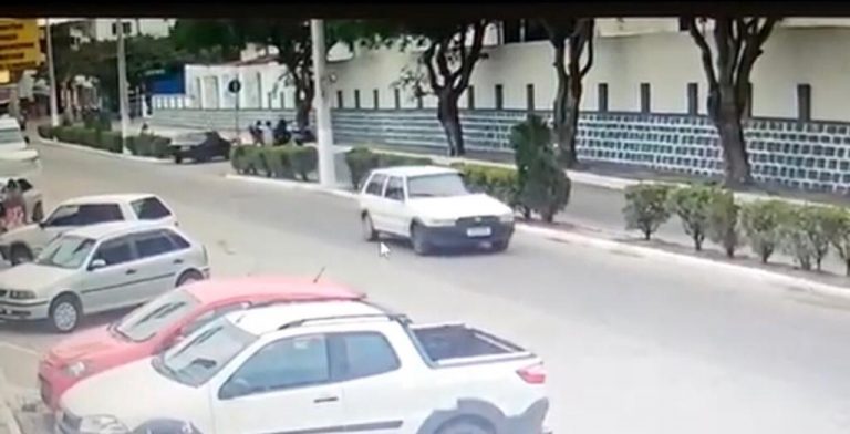 Câmera flagra acidente de moto em Campo Formoso; foi o décimo quarto em 5 dias