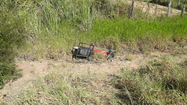 Homem morre após cair de moto em rodovia de Campo Formoso