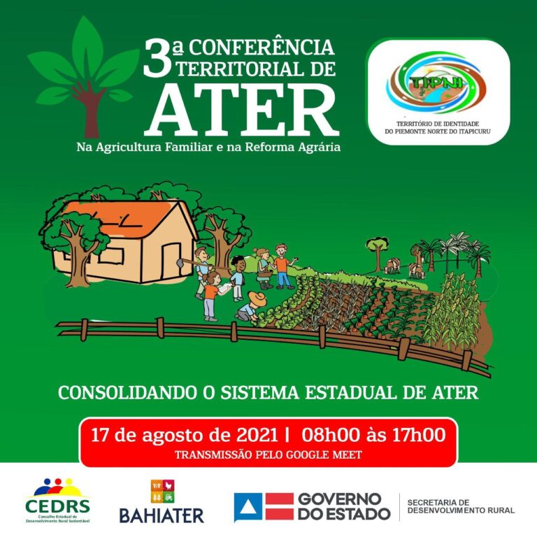 Evento vai discutir ampliação da assistência técnica rural na microrregião de Sr. do Bonfim