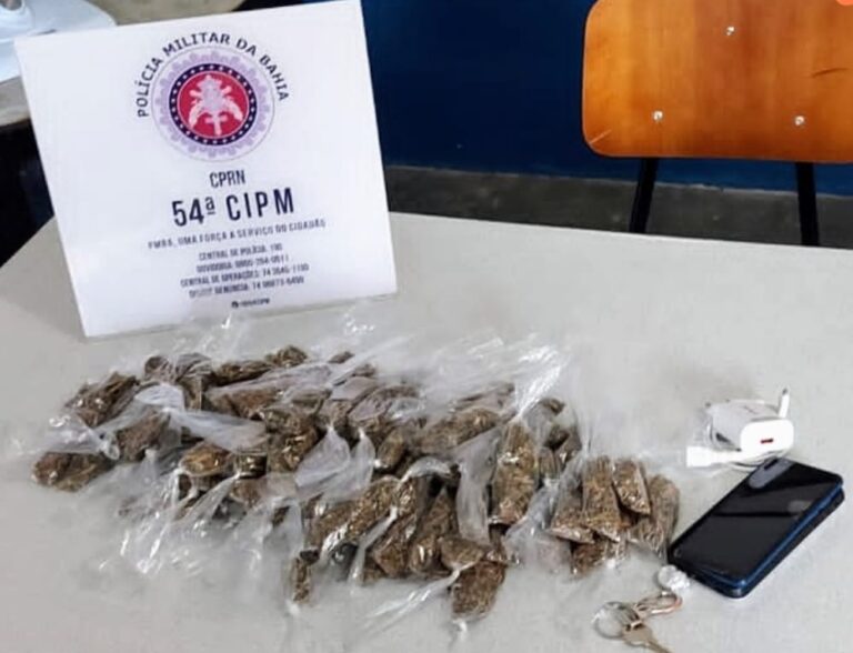 Operação feita pelas polícias Civil e Militar prende suspeitos de tráfico e apreende drogas em Campo Formoso