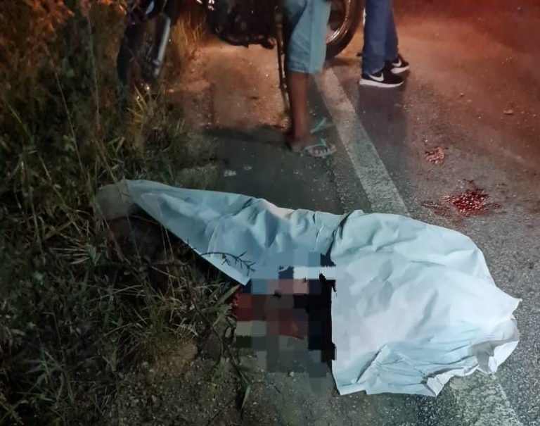 Homem morre em acidente de moto em rodovia de Campo Formoso