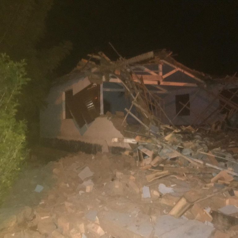 Igreja desaba na zona rural de Campo Formoso