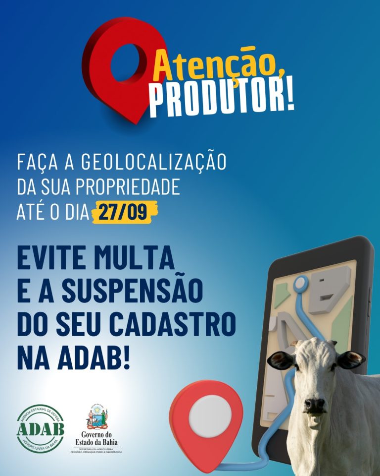 Adab determina a obrigatoriedade da geolocalização de propriedades na Bahia