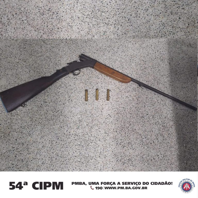 Homem com mandado  de prisão em aberto é preso por uma equipe da PM na zona rural de Campo Formoso