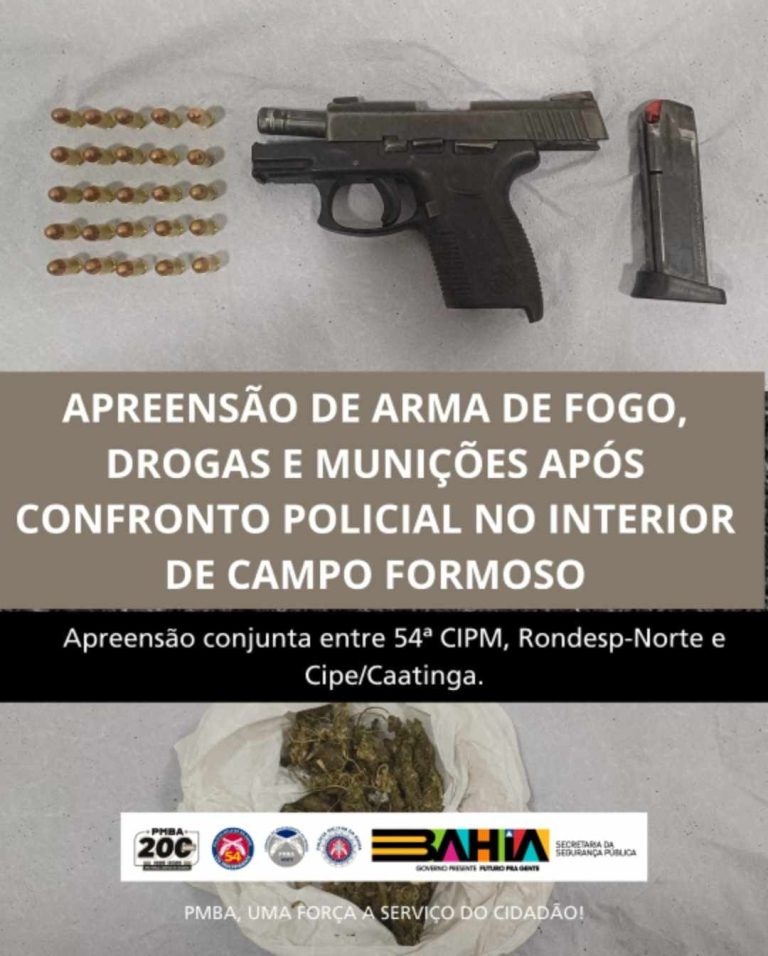 Foragido da Justiça morre em confronto com a PM   em povoado de CFormoso